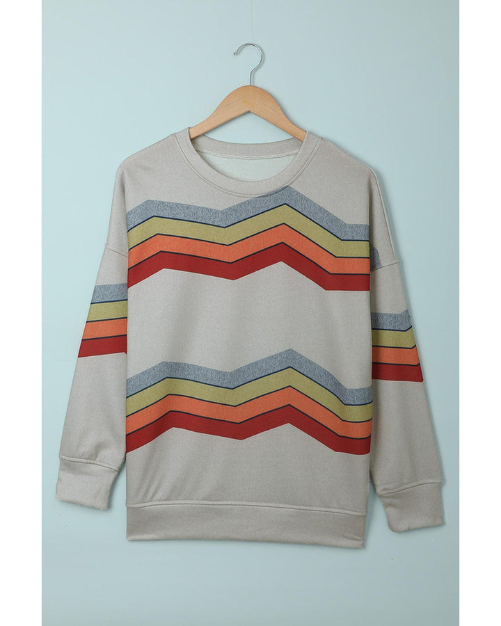 Azura Exchange Classic Color Block Sweatshirt - M