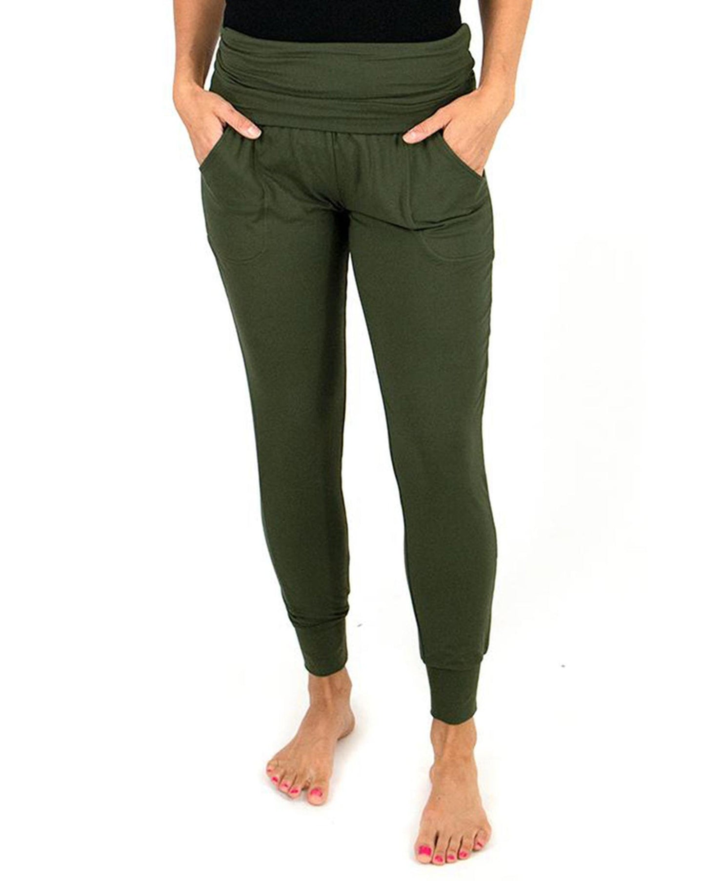 Azura Exchange Pleated Pocket Leggings - L