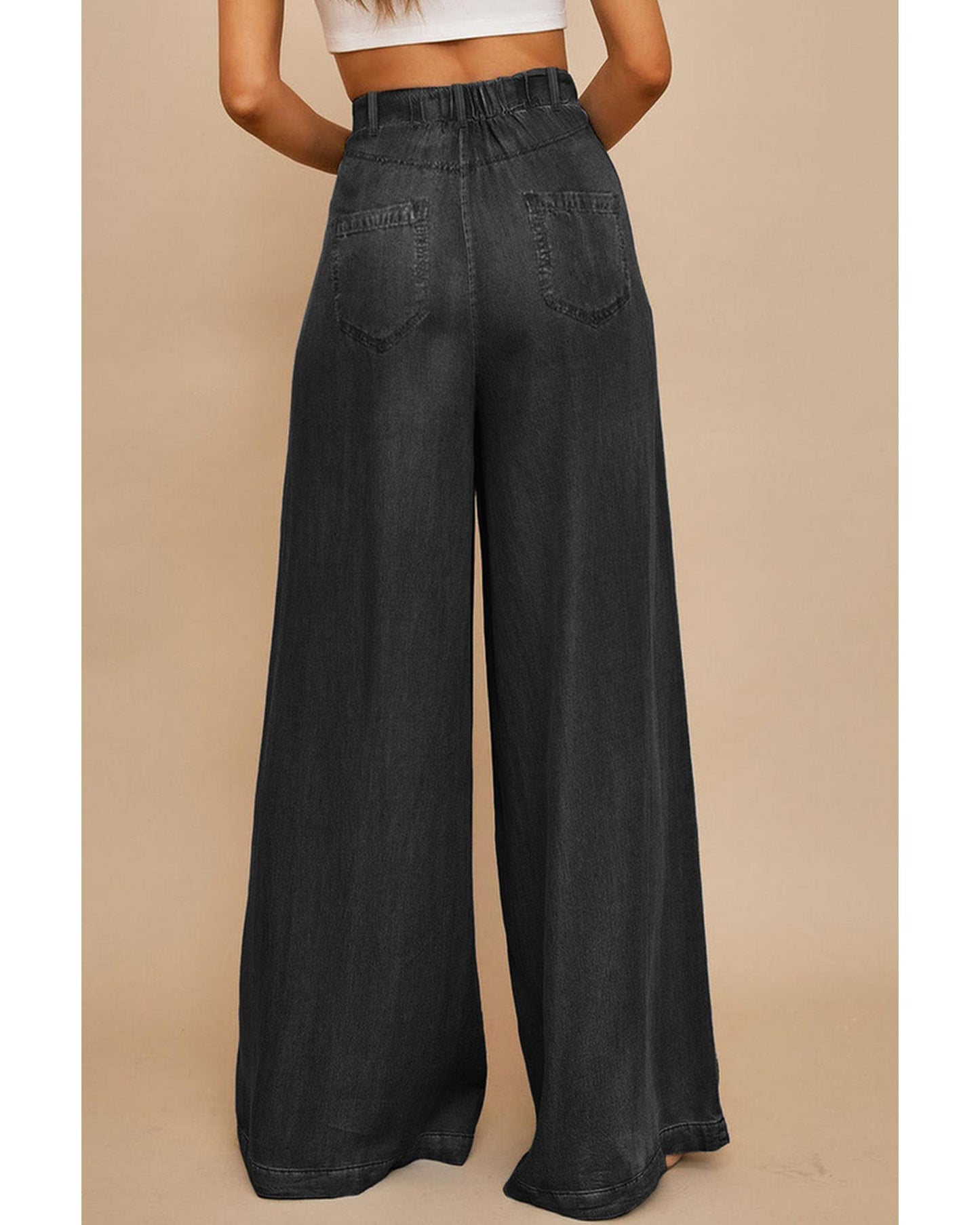 Azura Exchange Wide Leg Soft Denim Pants - 12 US