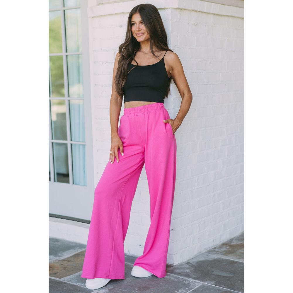 Azura Exchange Pocketed Wide Leg Pants - M