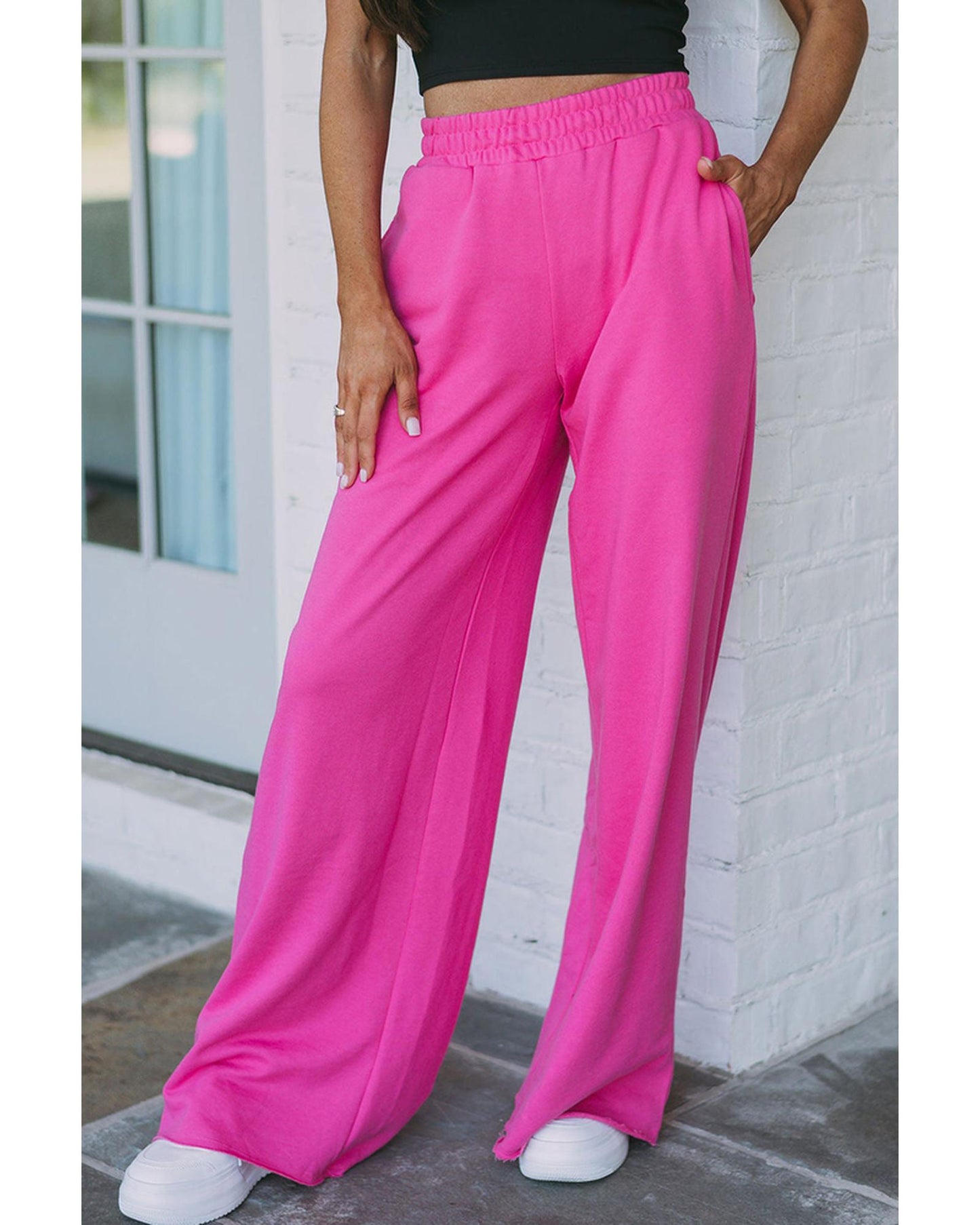 Azura Exchange Pocketed Wide Leg Pants - XL