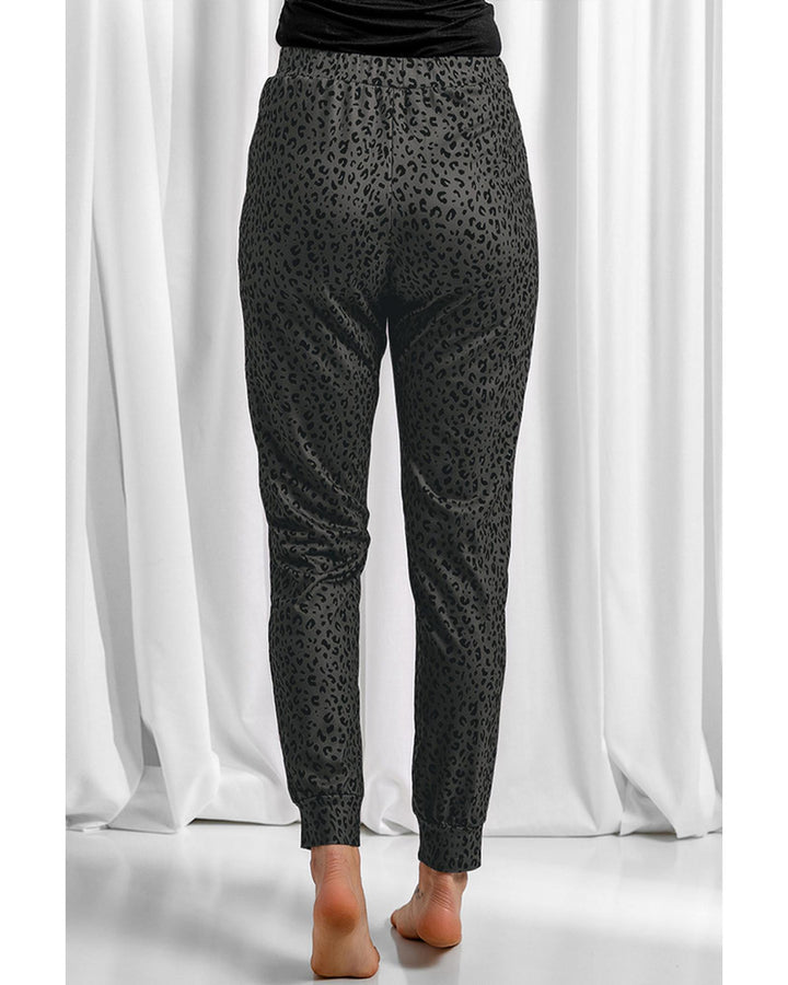 Azura Exchange Leopard Print Joggers - L