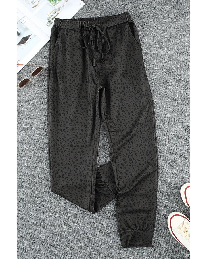 Azura Exchange Leopard Print Joggers - XL