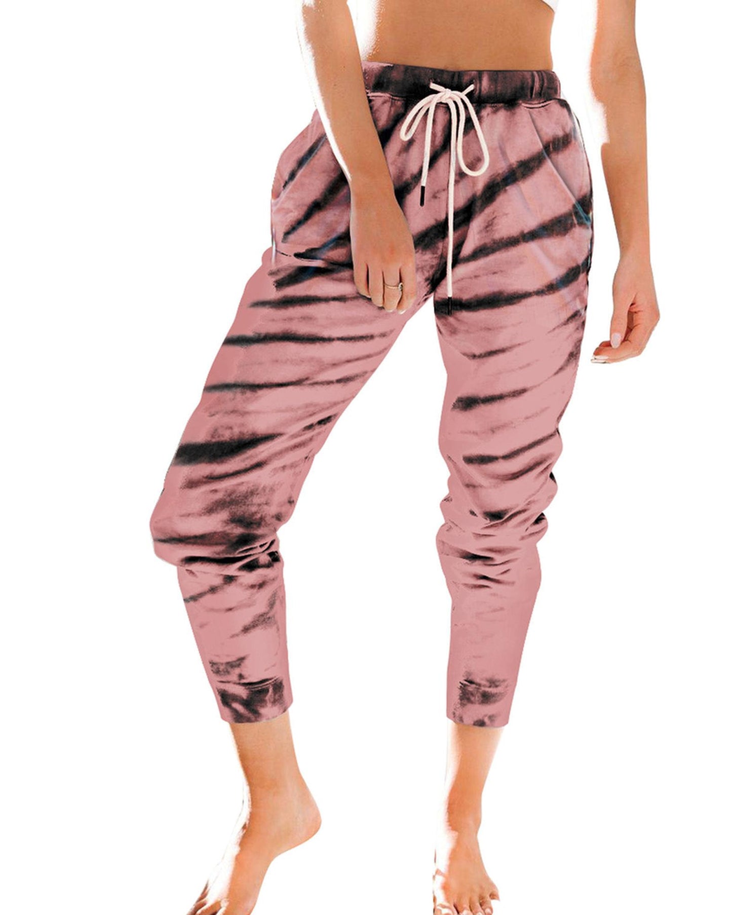 Azura Exchange Tie-dye Print Joggers - M