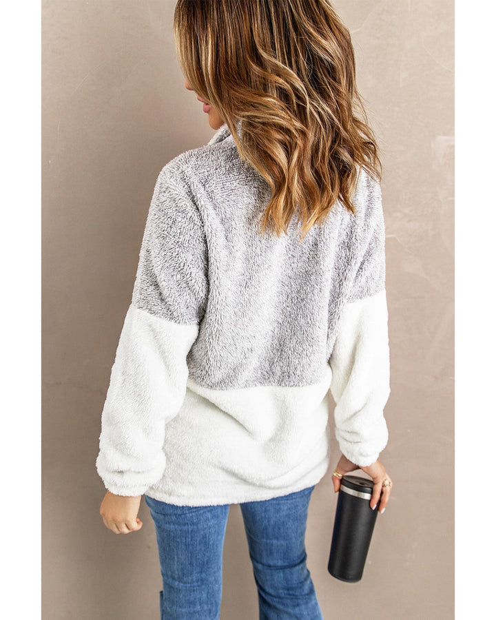 Azura Exchange Oversize Fluffy Fleece Pullover - XL