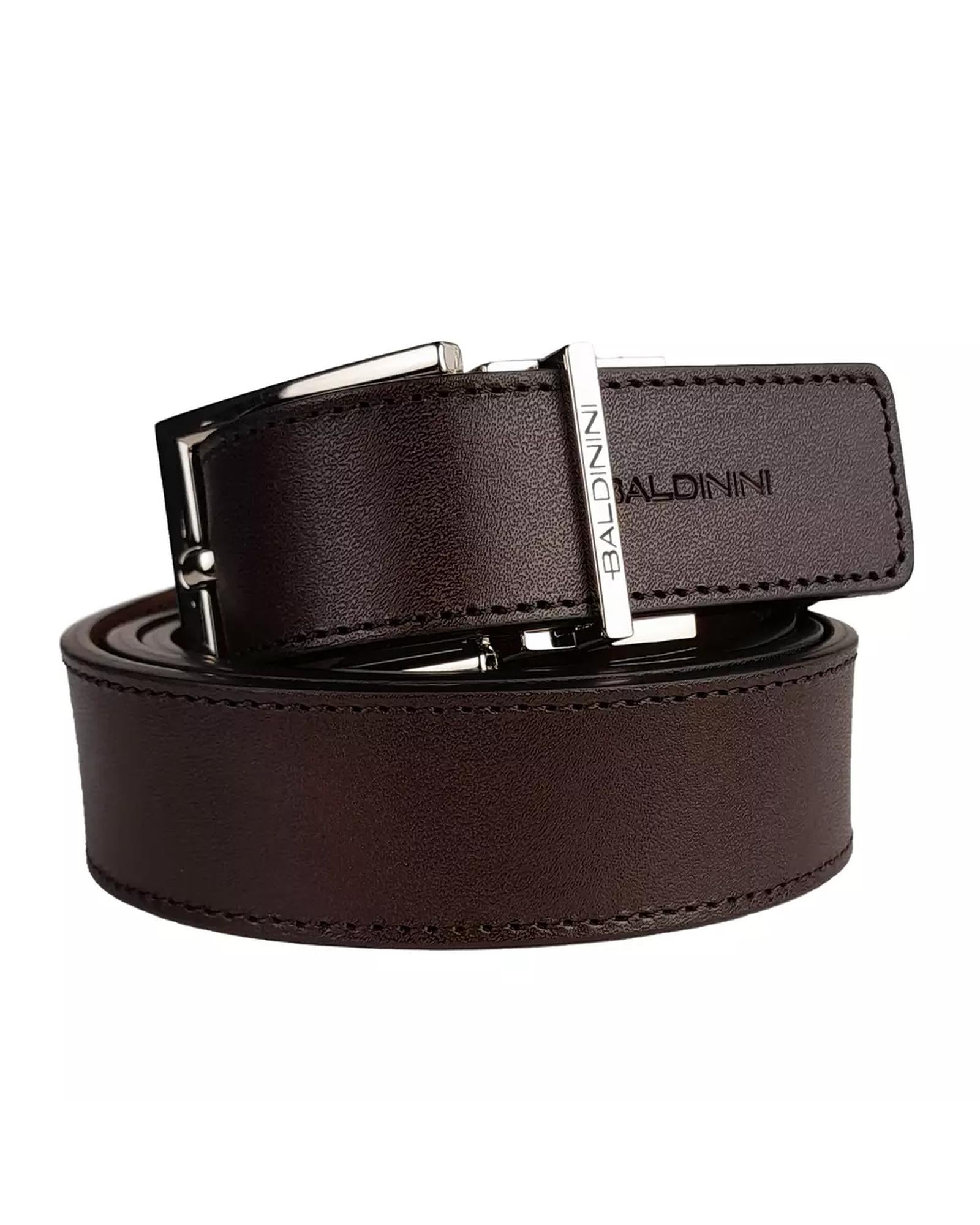 Baldinini Double-Face Reversible Calfskin Belt 110 cm Men