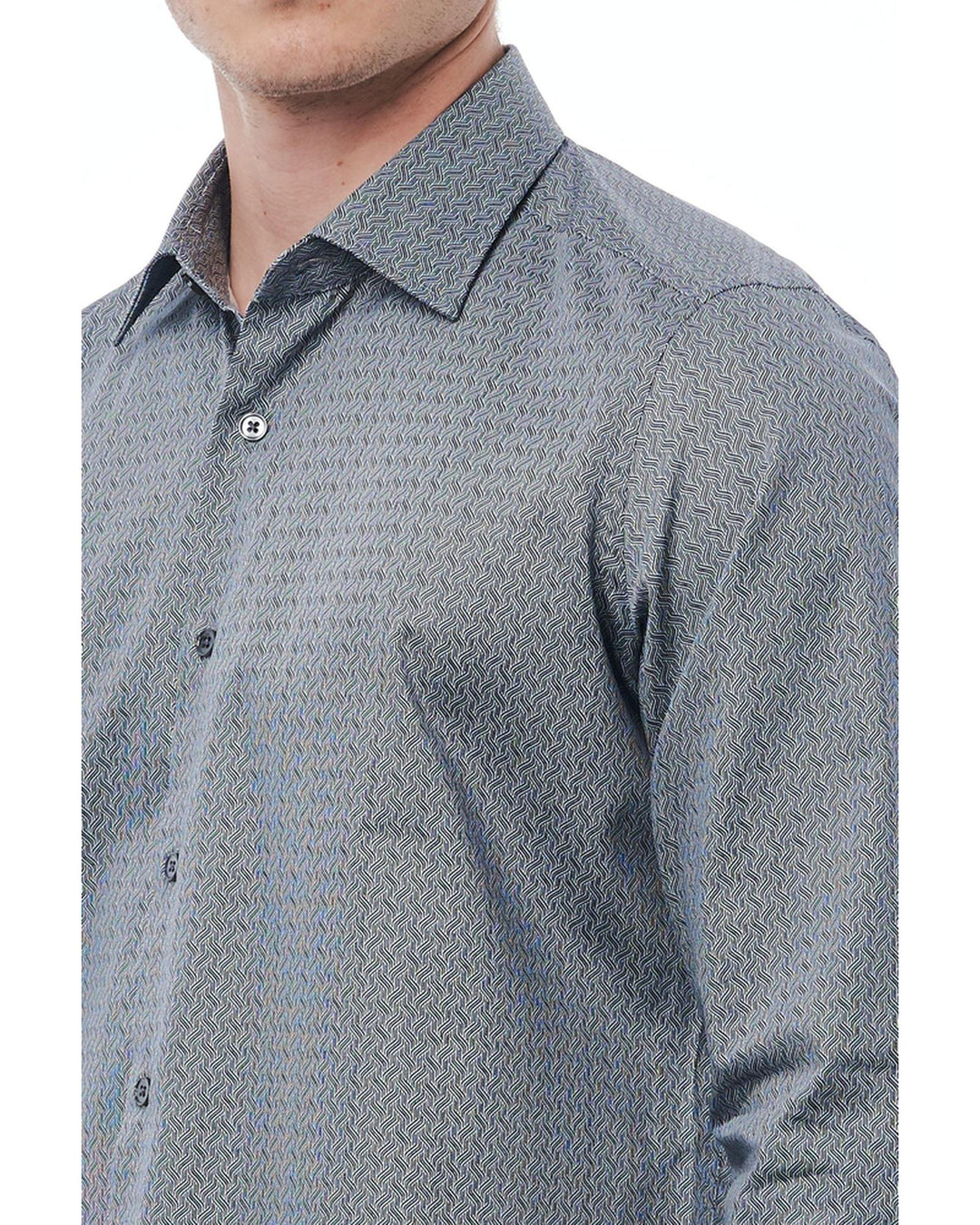 Regular Fit Shirt with Italian Collar 44 IT Men