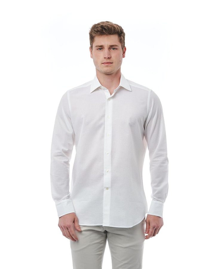 Regular Fit Shirt with Italian Collar 40 IT Men