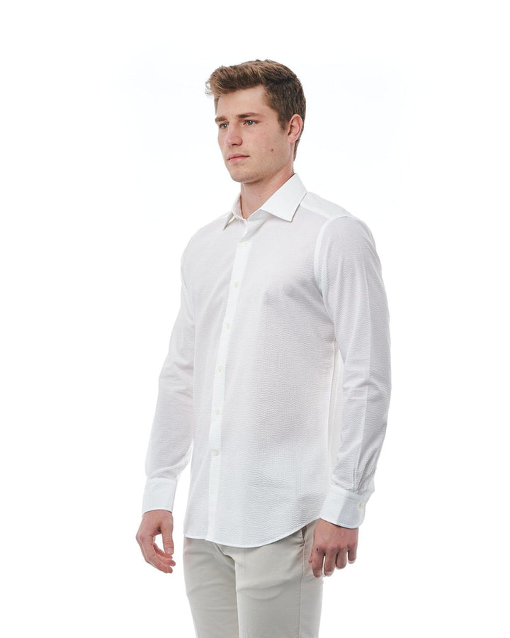 Regular Fit Shirt with Italian Collar 40 IT Men