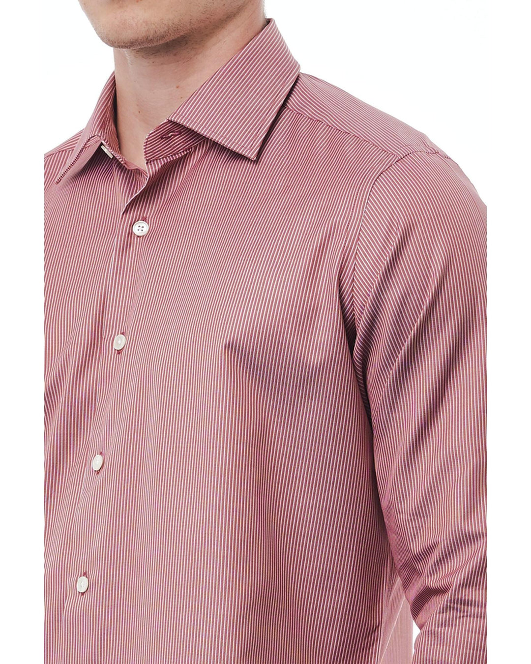 Regular Fit Shirt with Italian Collar 40 IT Men