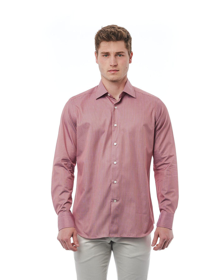 Regular Fit Shirt with Italian Collar 42 IT Men