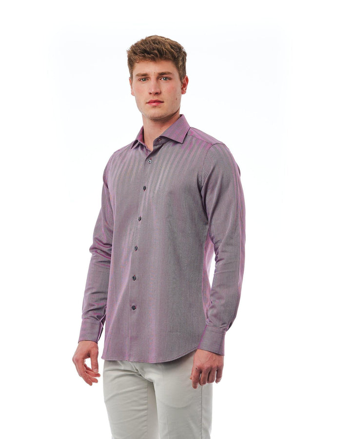 Slim Fit French Collar Shirt 41 IT Men