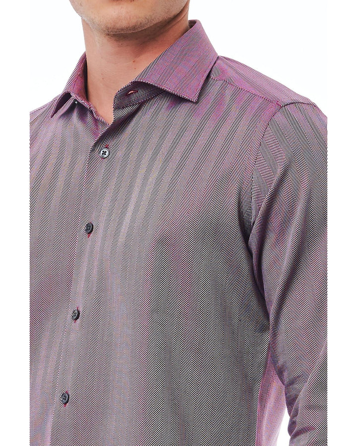 Slim Fit French Collar Shirt 42 IT Men