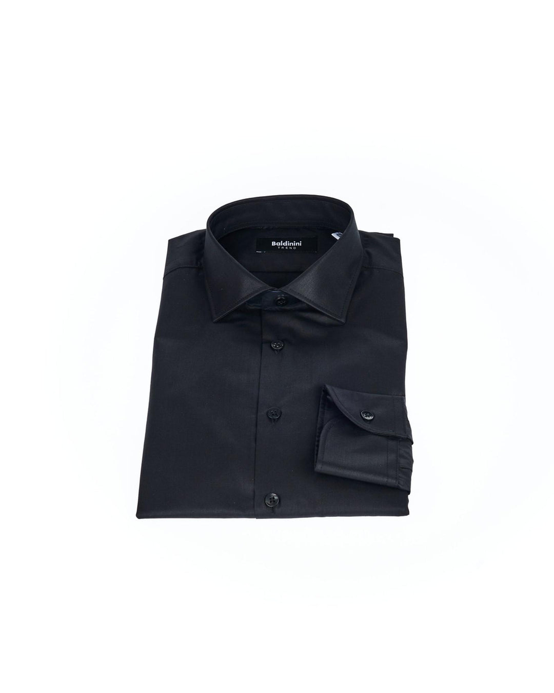 Front Closure Slim Fit Shirt with Italian Collar 41 IT Men