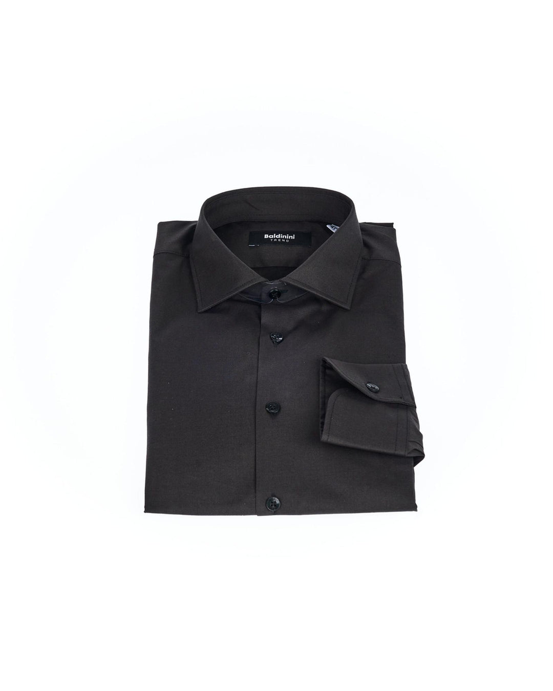 Button-front Slim Fit Shirt with Italian Collar 40 IT Men