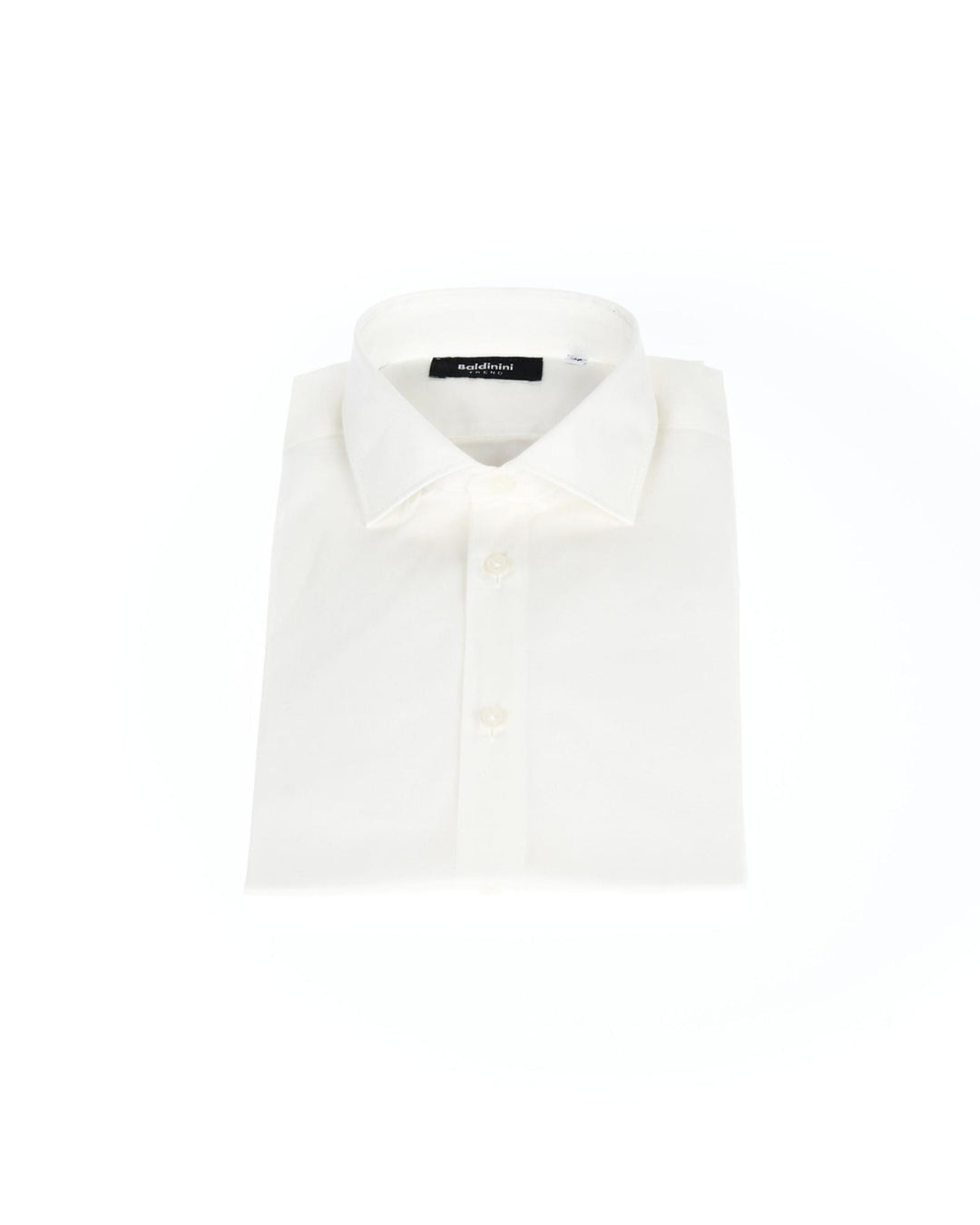 Front Closure Slim Fit Shirt with Italian Collar 42 IT Men