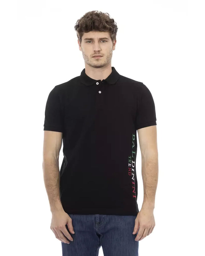 Embroidered Short Sleeve Polo Shirt XL Men