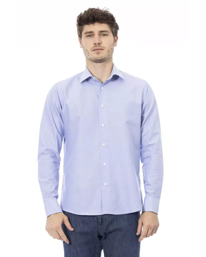 Regular Fit Italian Collar Shirt 40 IT Men