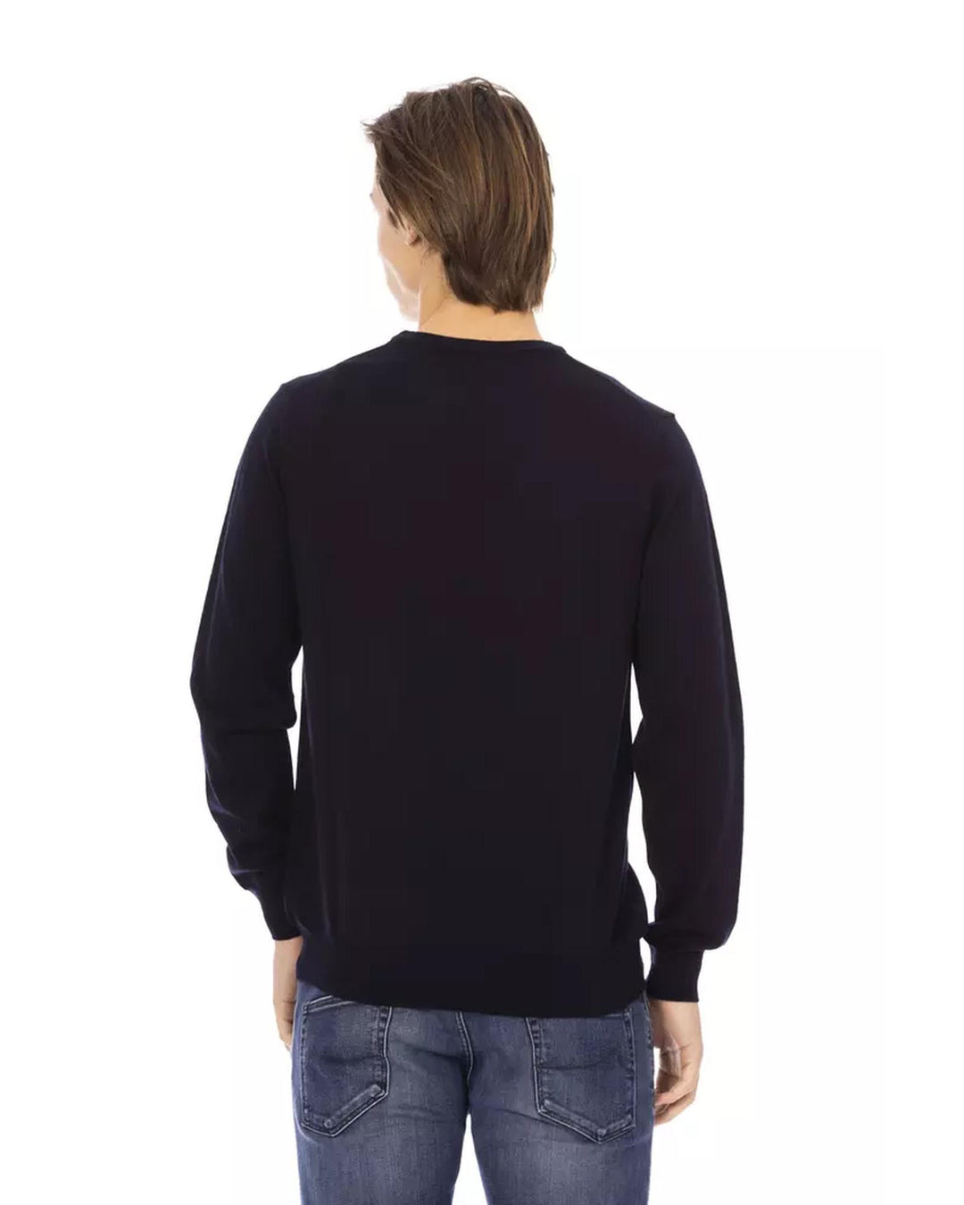 Baldinini Monogram Crewneck Sweater L Men