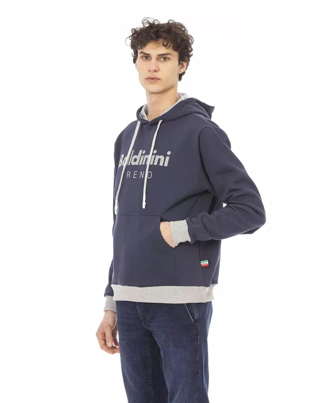 Hoodie with Front Logo and Maxi Front Pocket 3XL Men