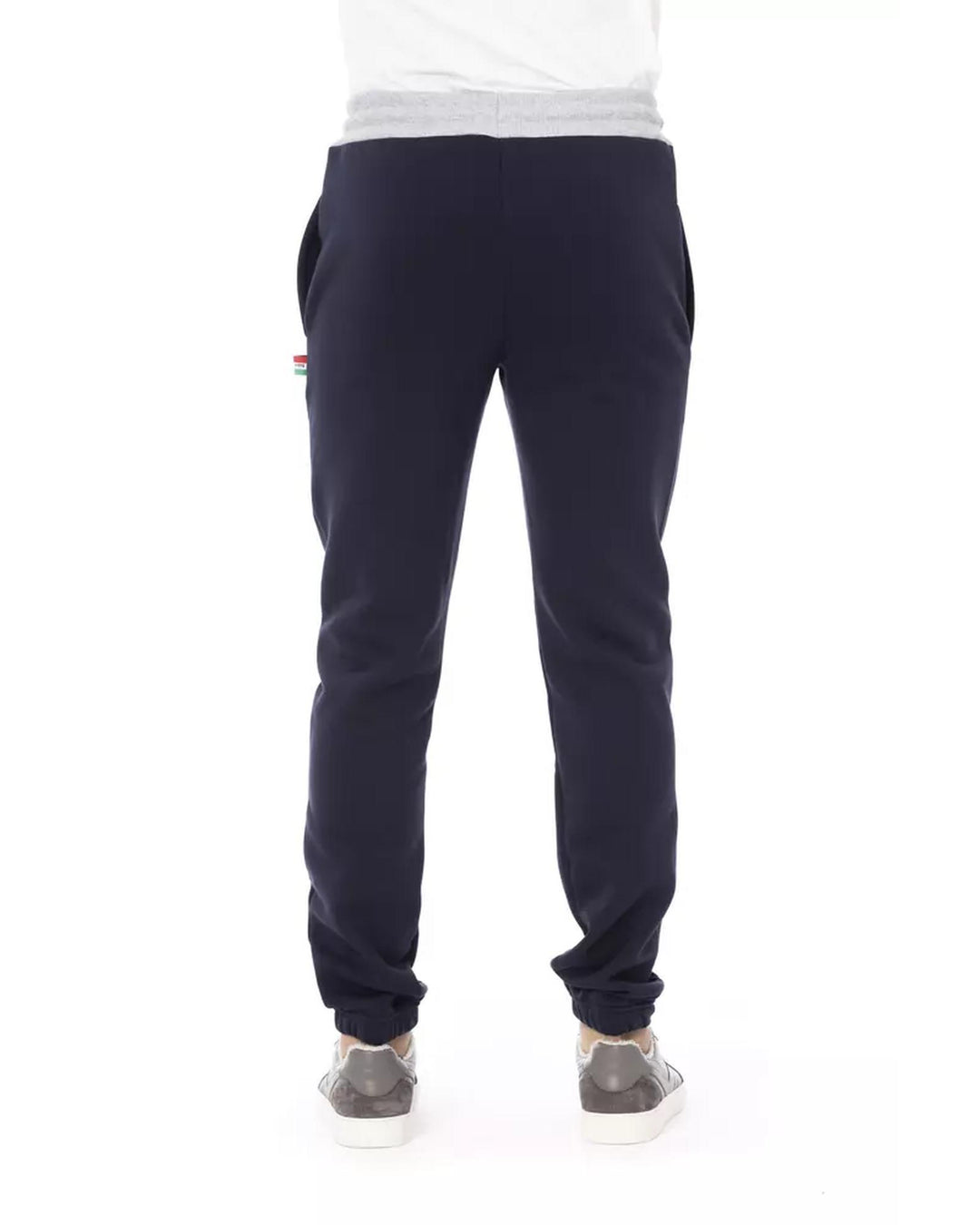 Lace Closure Fleece Sport Pants with Logo and Pockets 3XL Men