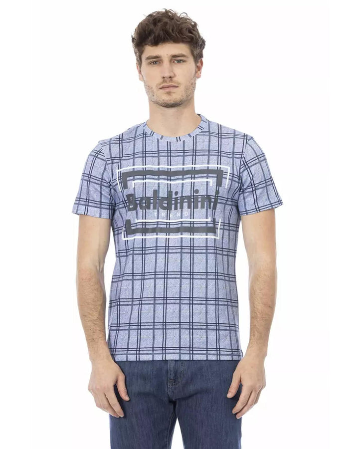 Short Sleeve T-shirt with Front Print L Men