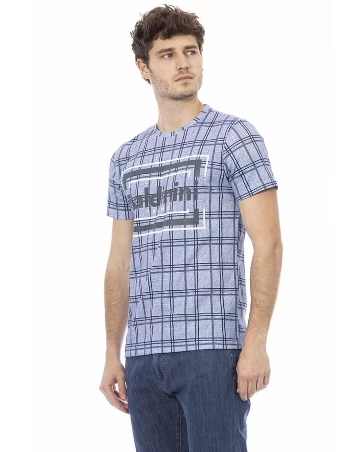 Short Sleeve T-shirt with Front Print L Men