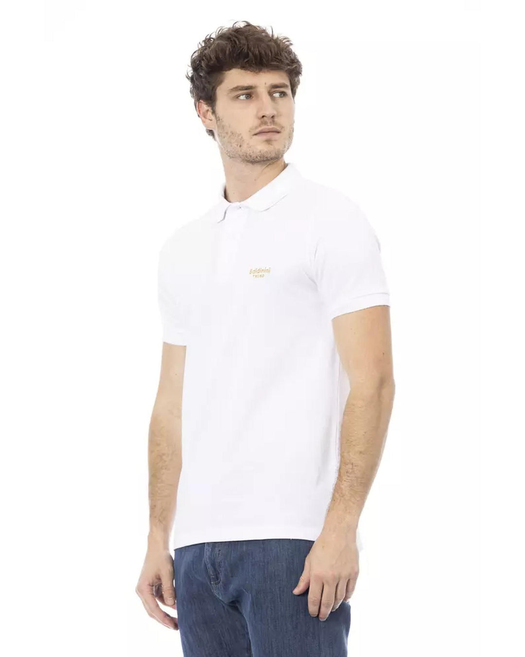 Embroidered Short Sleeve Polo Shirt M Men