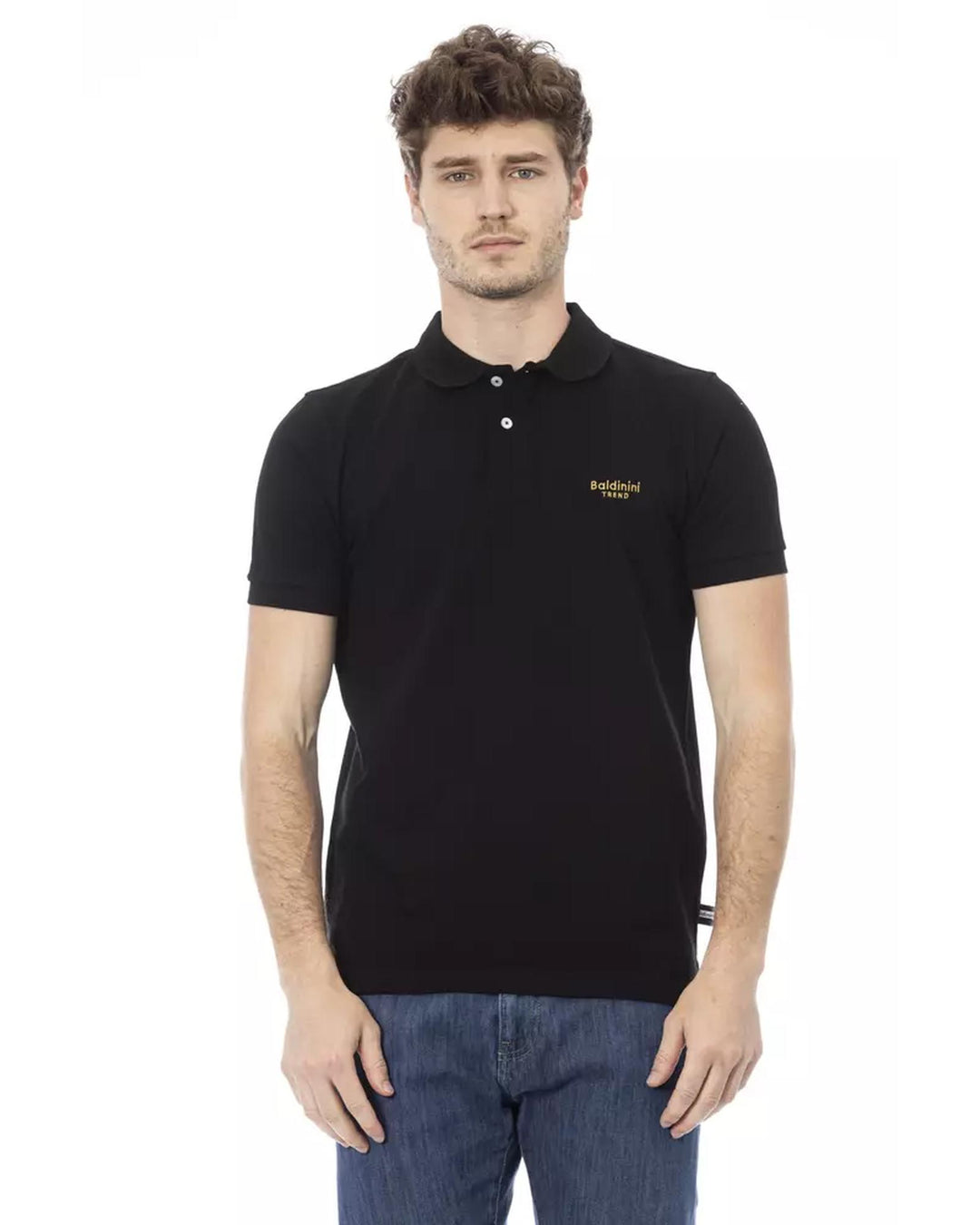 Embroidered Short Sleeve Polo Shirt M Men