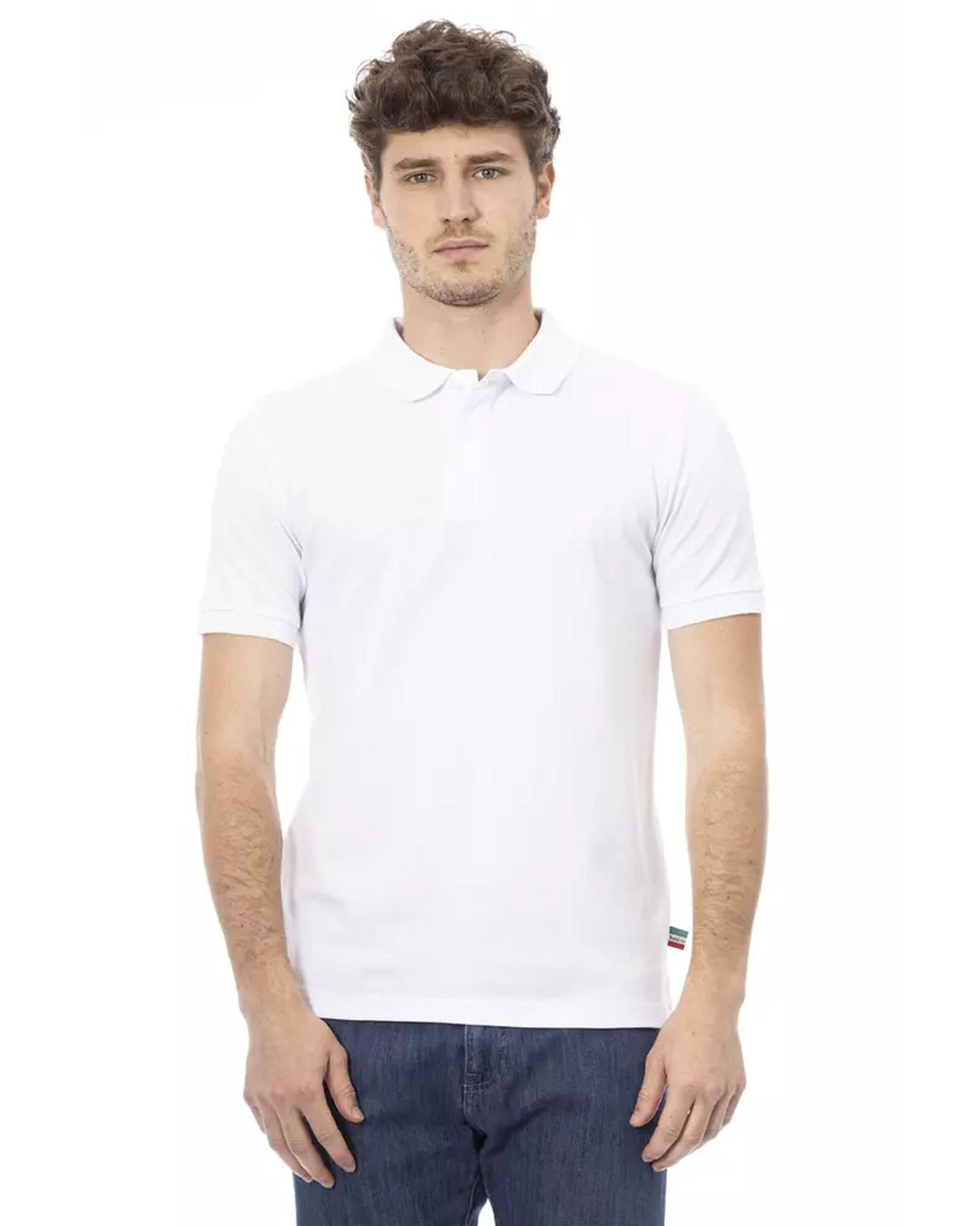 Embroidered Short Sleeve Polo Shirt M Men