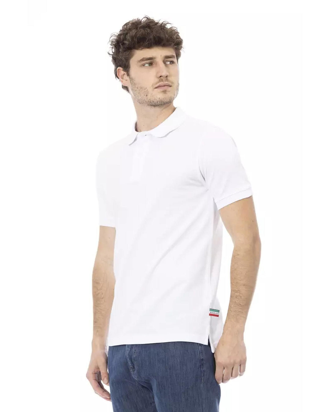 Embroidered Short Sleeve Polo Shirt M Men