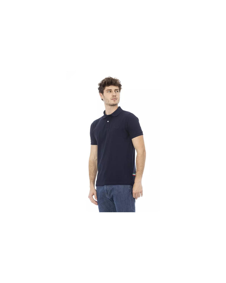 Embroidered Polo Shirt with Short Sleeves XL Men