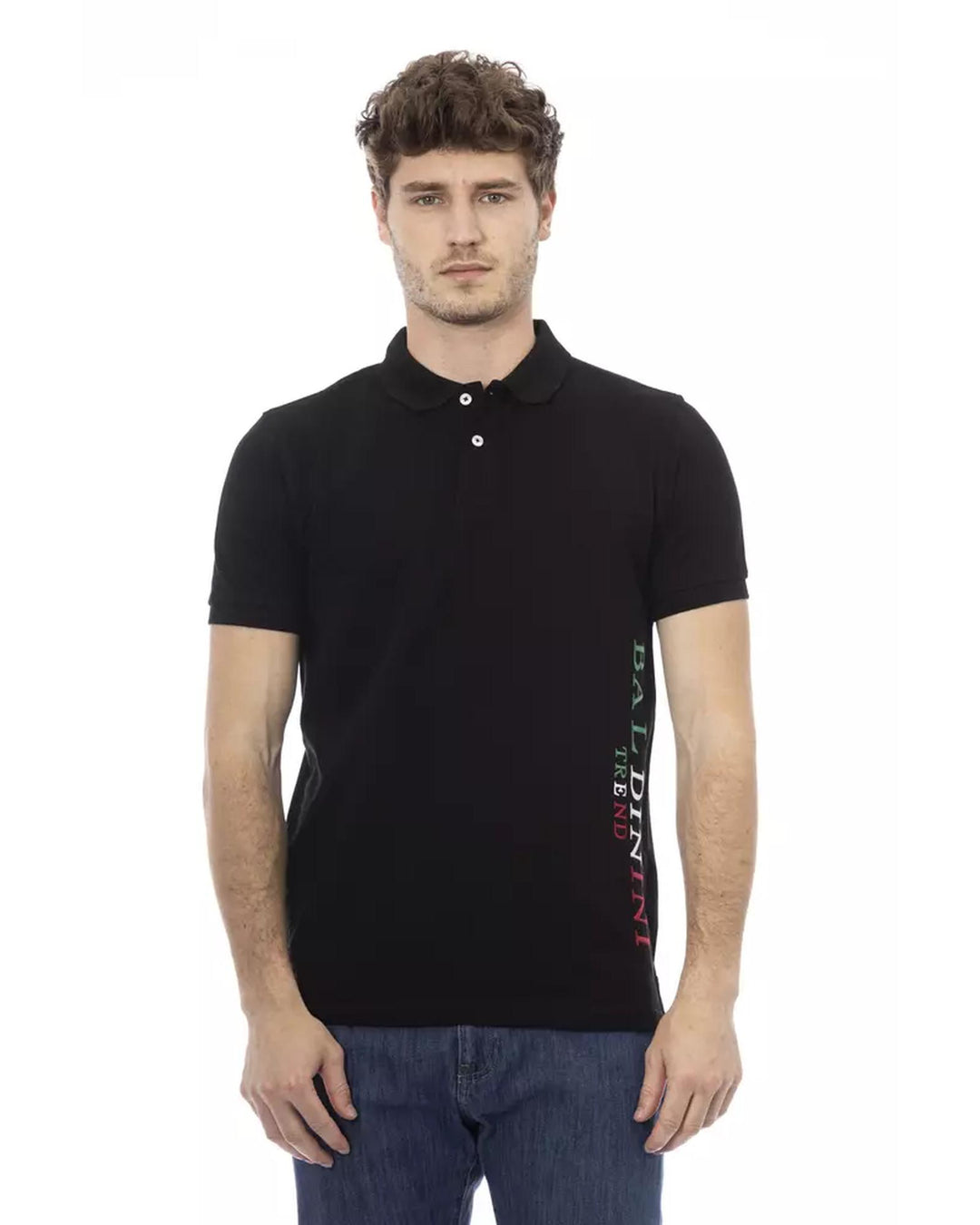 Embroidered Polo Shirt with Short Sleeves 4XL Men