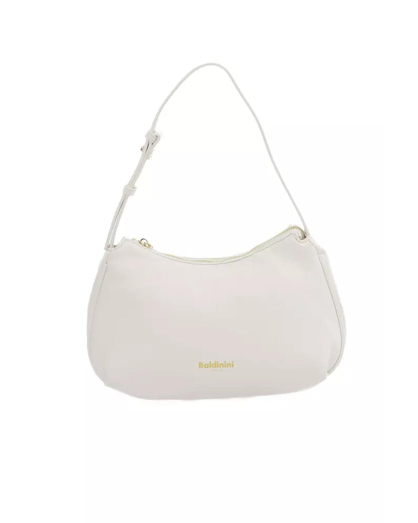 Golden Logo Zip Closure Bag One Size Women