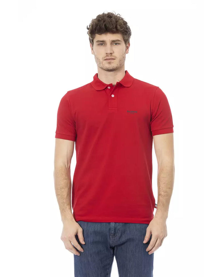 Embroidered Short Sleeve Polo Shirt S Men