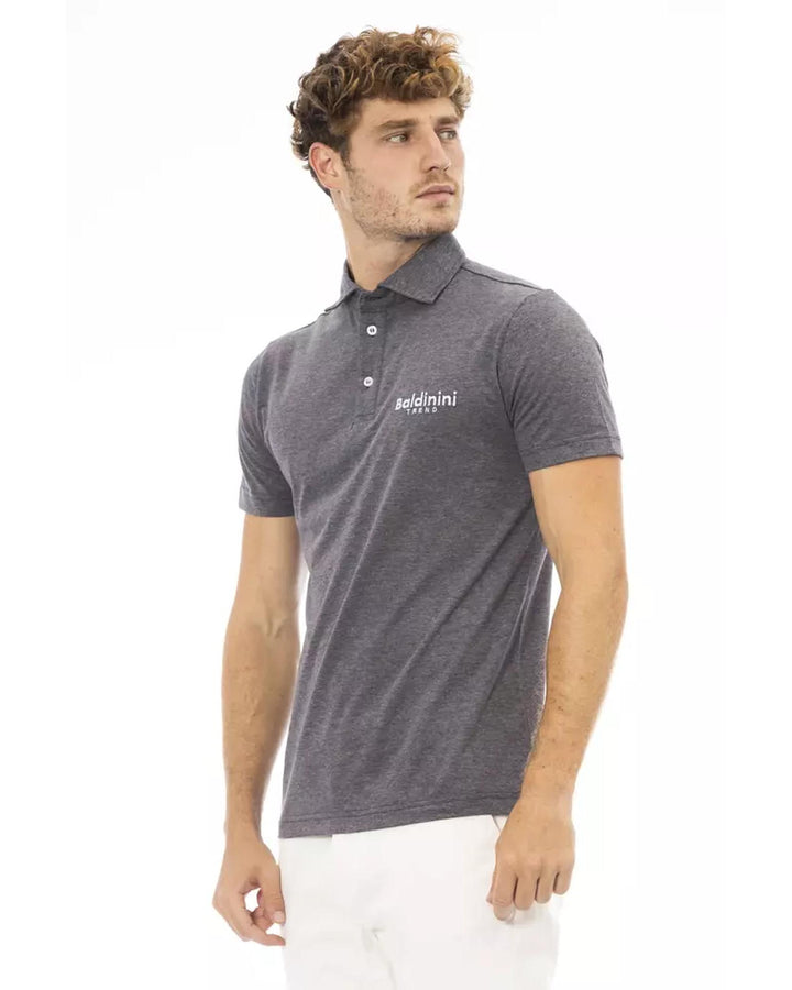 Embroidered Logo Polo Shirt L Men