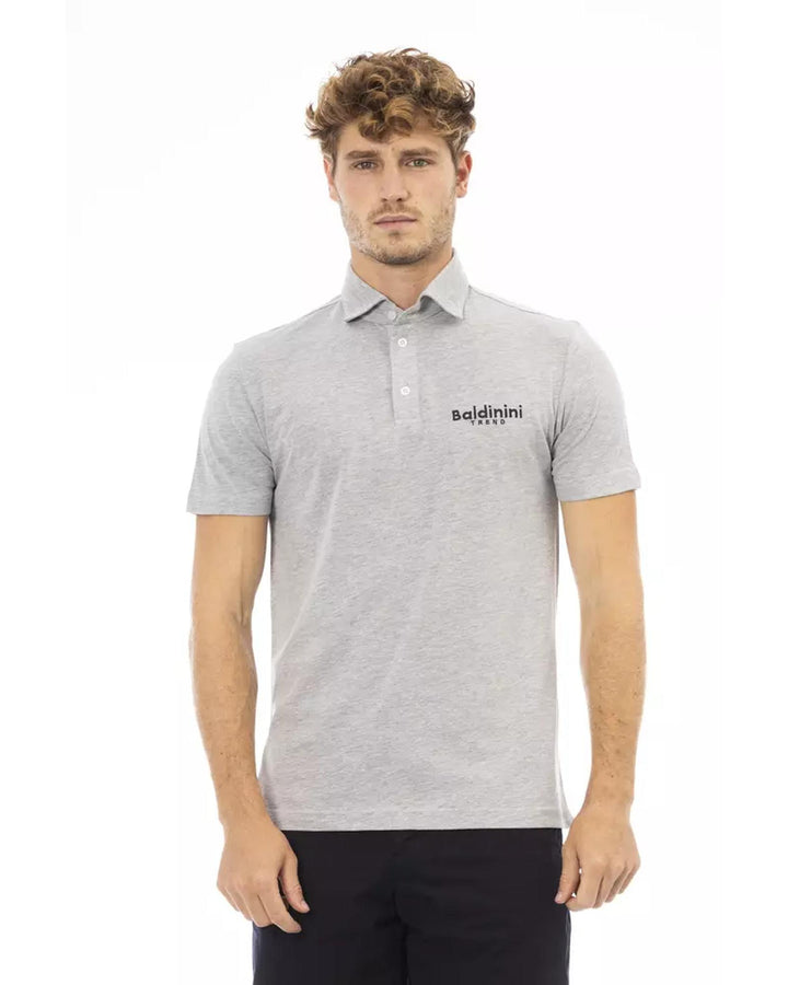 Embroidered Logo Polo Shirt L Men