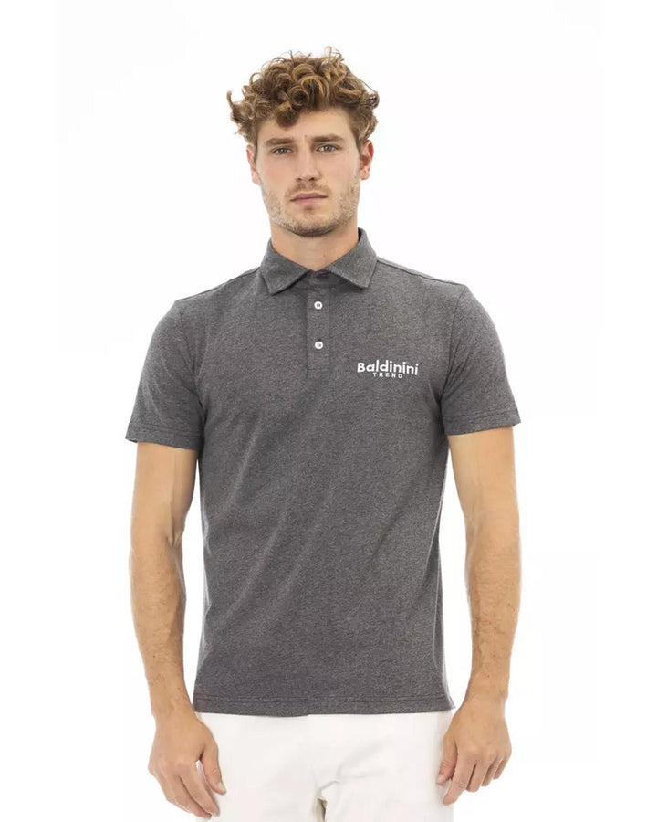 Embroidered Logo Polo Shirt L Men