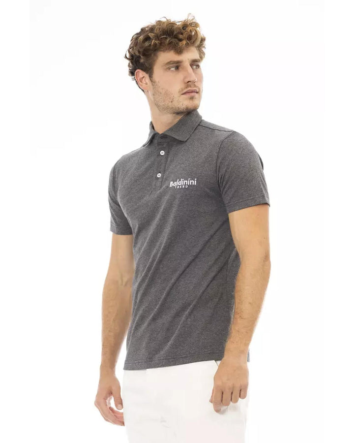 Embroidered Logo Polo Shirt L Men