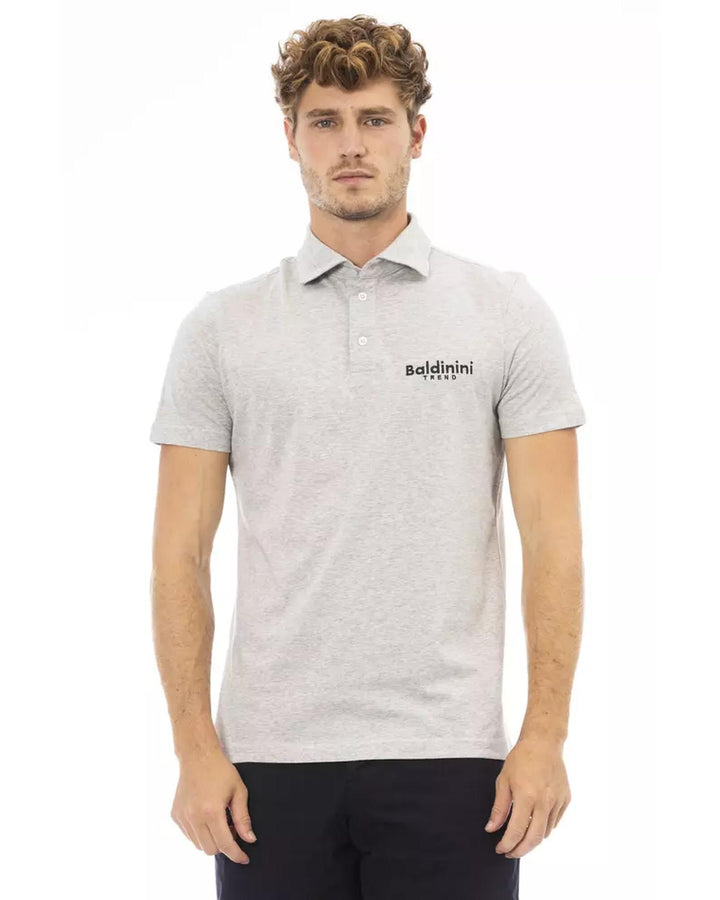 Embroidered Logo Polo Shirt L Men