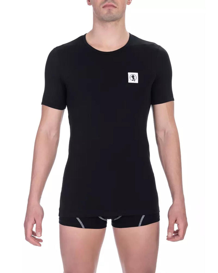 Black Classic Logo T-Shirt 2XL Men