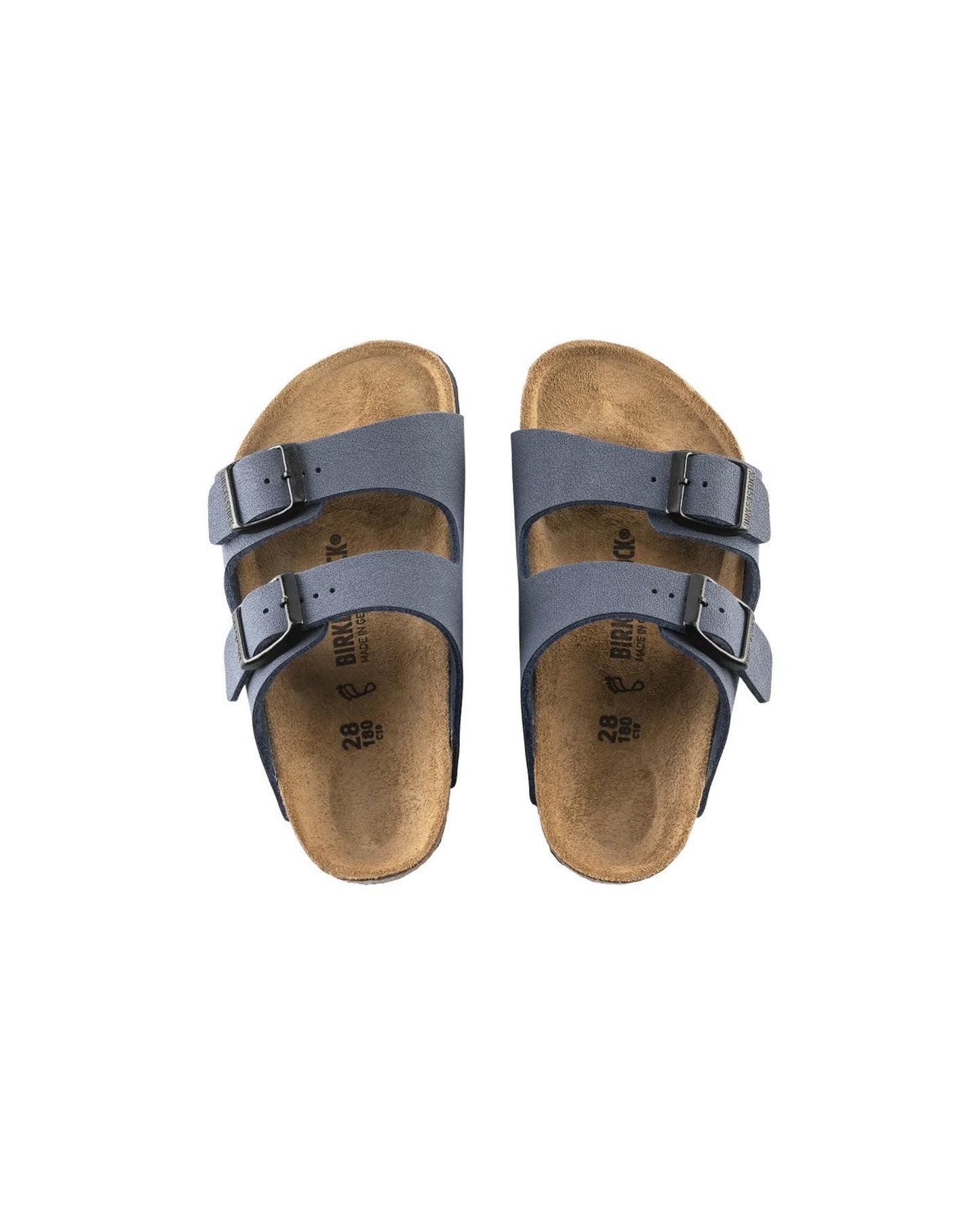 Reflective Birko-Flor Sandals with Adjustable Buckles - 30 EU