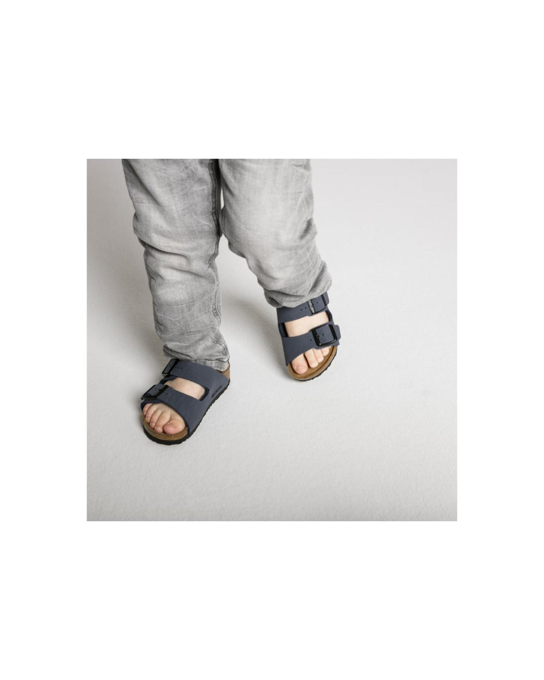 Reflective Birko-Flor Sandals with Adjustable Buckles - 31 EU