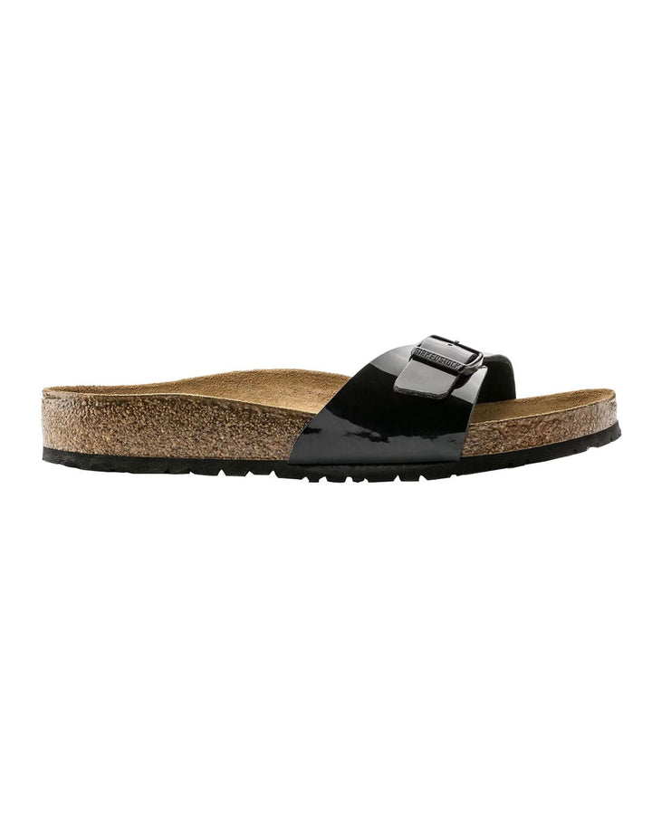 Narrow-Fit Cork Sandals with Buckle Strap - 37 EU