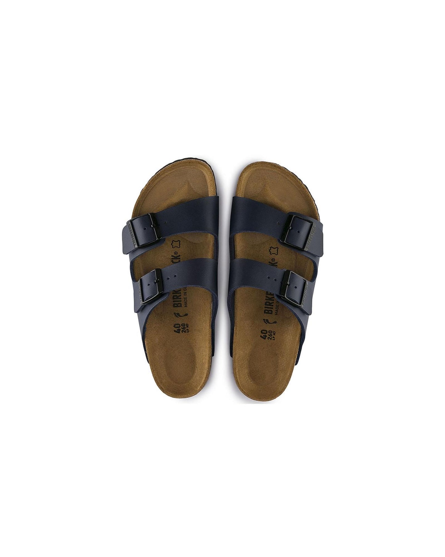 Anatomically Shaped Birko-Flor Sandals with Adjustable Buckles - 45 EU