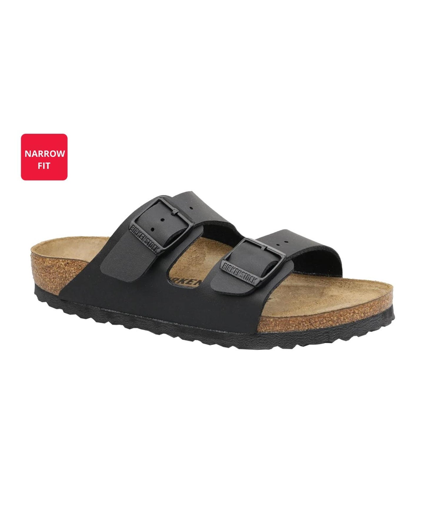 Narrow-Fit Birko-Flor Sandals with Adjustable Straps - 36 EU