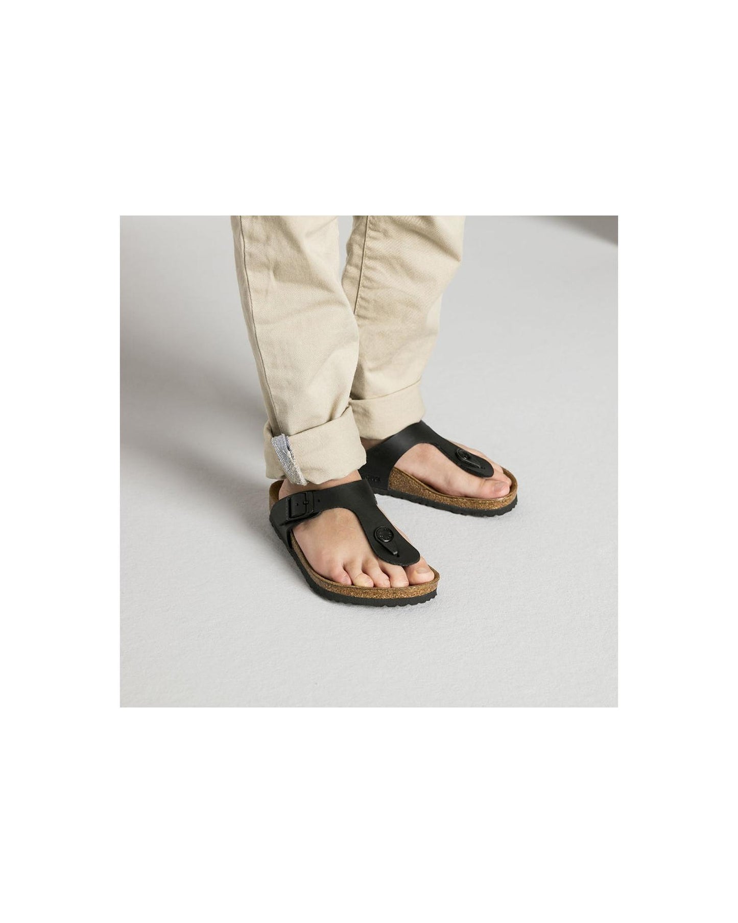 Gizeh Birko-Flor Sandals with Adjustable Buckles - 33 EU