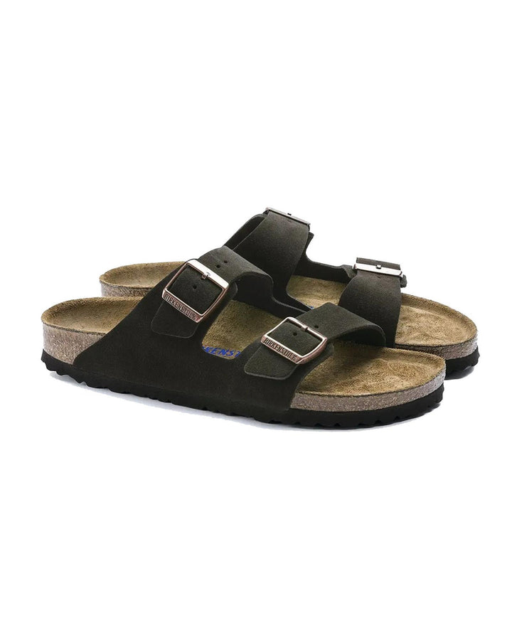 Soft Footbed Leather Sandals with Adjustable Straps - 36 EU