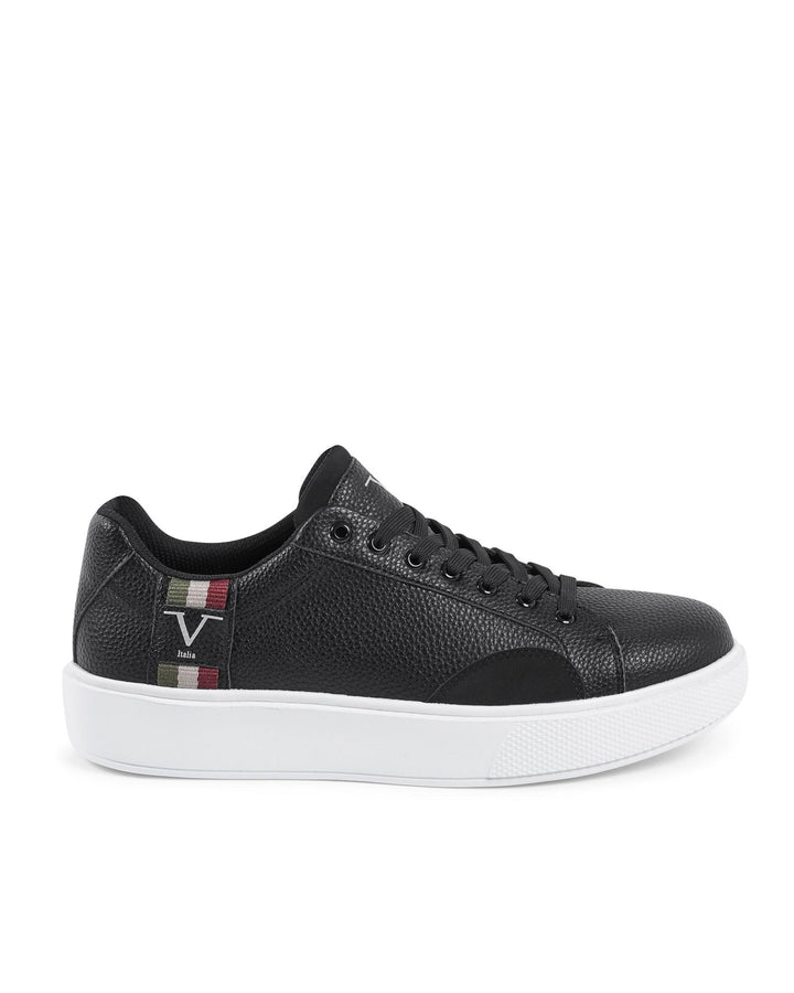 Synthetic Leather Rubber Sole Sneaker - 39 EU