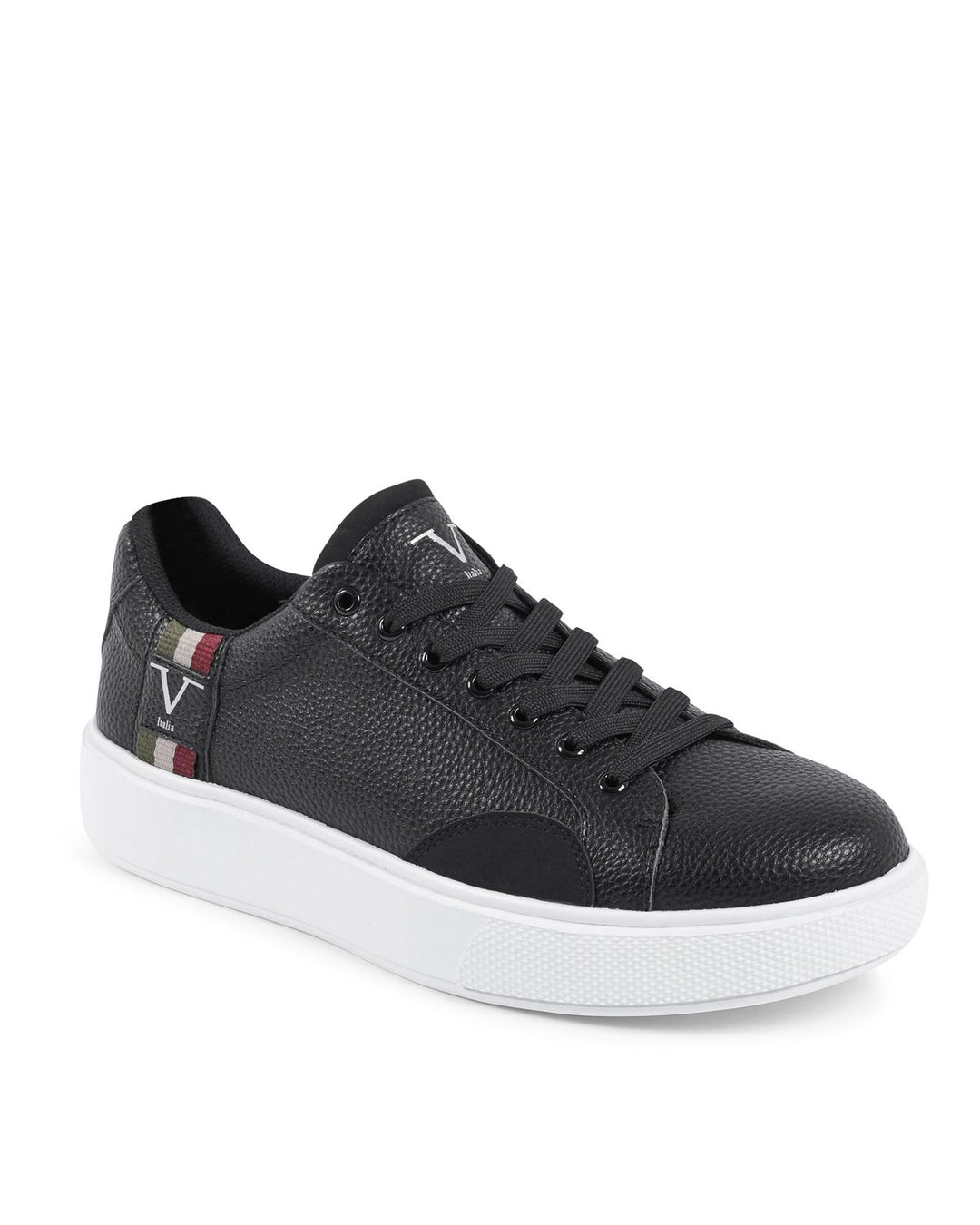 Synthetic Leather Rubber Sole Sneaker - 42 EU